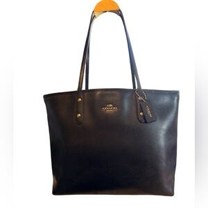 Coach Leather City Tote